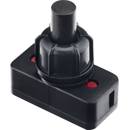 Кнопка прямоугольная Düwi 26850 5 250 В IP20 черная