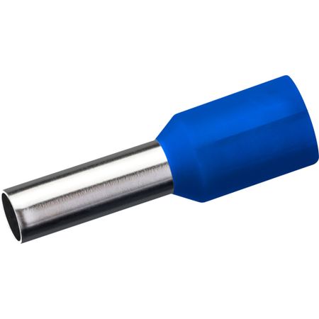 Наконечник штыревой втулочный изолированный Duwi Е2508 8 мм х 2,5 кв.мм (25 шт.)
