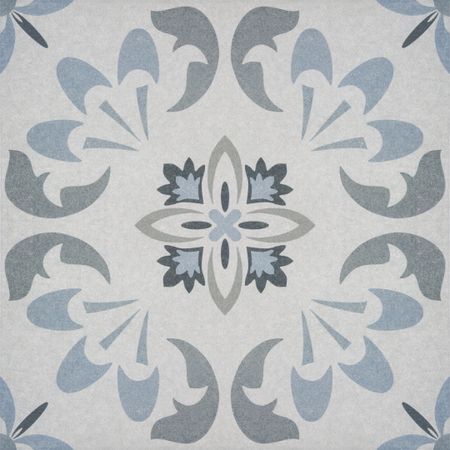 Керамогранит ProGres Majolica серый светлый декор 450х450х8 мм (6 шт.=1,215 кв.м)