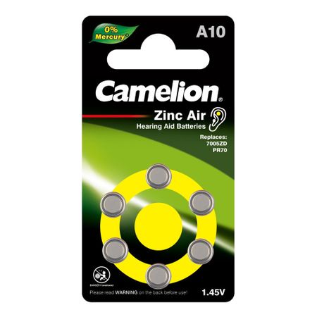 Батарейка Camelion Mercury Free таблетка A10 1,4 В (6 шт.) (A10-BP6) олег григорьевич бондарь екатерина олеговна брежнева микроконтроллеры в приборах и аппаратах учебное пособие