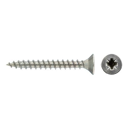 Саморезы универсальные 25x3,0 мм нержавеющая сталь (15 шт.)