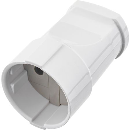 Розетка Düwi 10 А 230 В белая (30456 2)