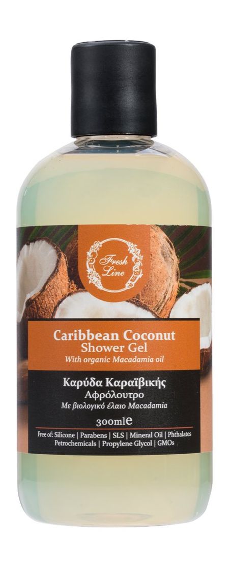 Fresh Line Caribbean Coconut Shower Gel