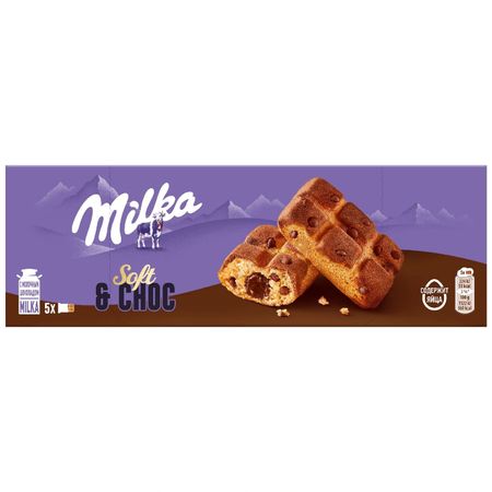 Пирожное бисквитное Milka шоколадное 175 г