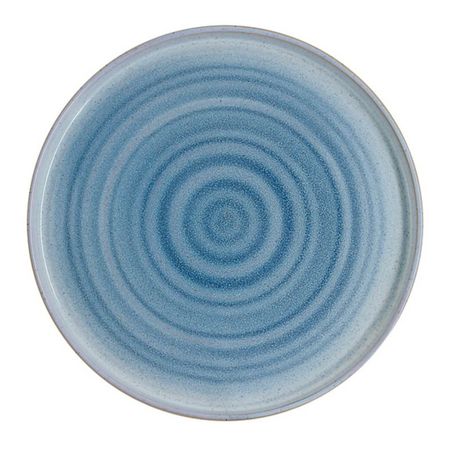 Тарелка Home and Style Azurro обеденная голубая 27 см