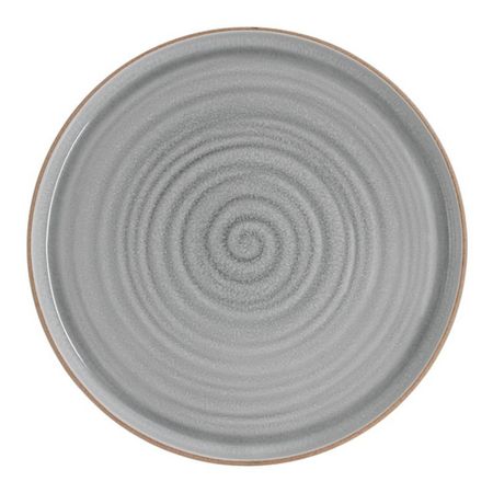 Тарелка Home and Style Dallas обеденная серо-бежевая