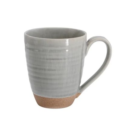 Кружка Home and Style Dallas серо-бежевая спираль 350 мл