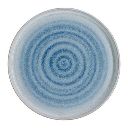 Тарелка Home and Style Azurro закусочная голубая 21 см