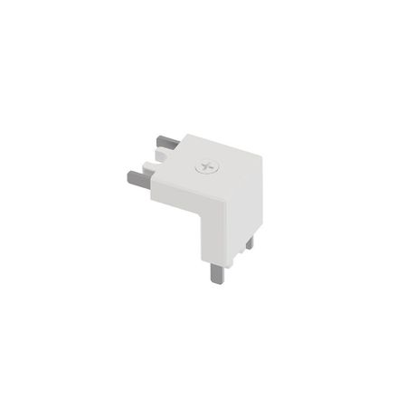 Коннектор для магнитного шинопровода L-образный Arte Lamp Rapid белый (A613633V)