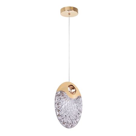 Светильник светодиодный подвесной Arte Lamp Vitoria 4000К 5 Вт 1 кв.м золото IP20 (A2095SP-1GO)