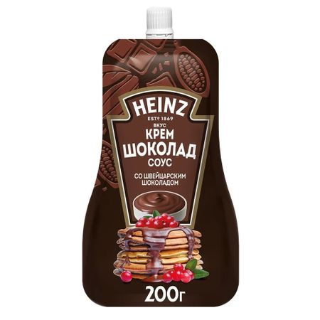 Соус Heinz крем шоколад дойпак 200 г соус sen soy sriracha 860 г