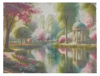 Алмазная мозаика. Классическая, подрамником, с полным заполнением.