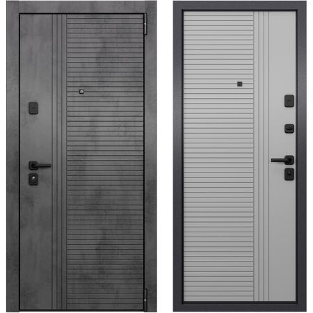 Дверь входная Torex Талса правая ферро - бетон темный 860х2050 мм