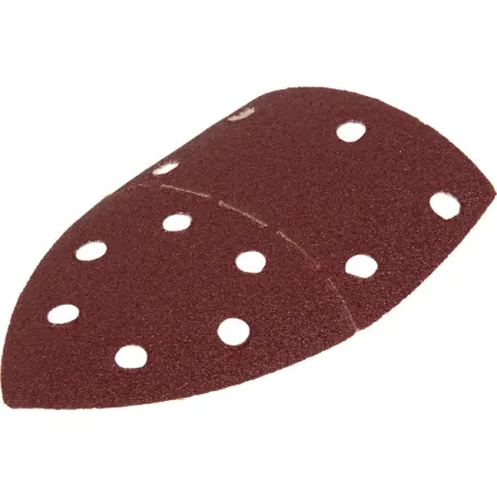 Лист шлифовальный на бумажной основе для ДШМ Dexter P120 152x102 мм, 5 шт.