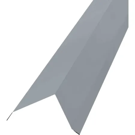 Планка ветровая для металлочерепицы 80x100 мм 2 м 0.4 мм оцинкованный планка торцевая masterdeck 130х9хх3000мм дпк орегон