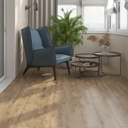 Глазурованный керамогранит KREAFORTA Charm 18.5x59.8 см 1.216 м² матовый цвет коричневый абстрактная картина wuuart холст коричневый серый