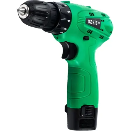 Дрель-шуруповерт аккумуляторная Oasis Eco AS-12V, 12 В Li-ion 1.5 Ач