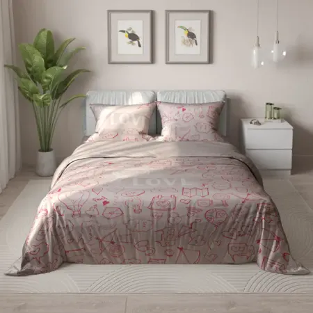Комплект постельного белья Teens Дизайн 385 полутораспальный сатин розовый маргарита ренатовна зобнина бизнес teens как начать свое первое дело и добиться успеха