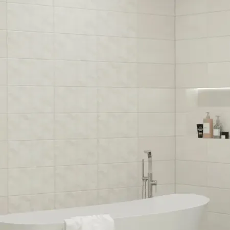 Плитка настенная KREAFORTA Mersey Travertine 20x40 см 1.2 м² матовый цвет серый оригинальные микропереключатели c