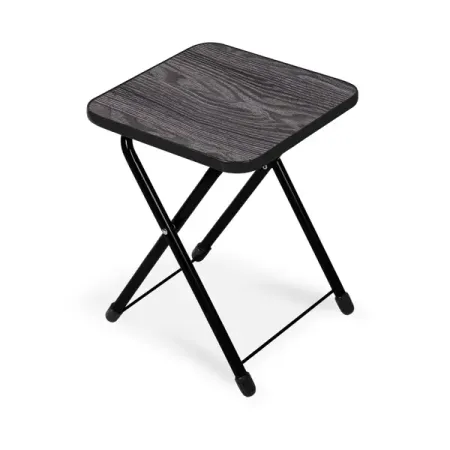 Табурет садовый складной Nika 40*30*30 см металл черный