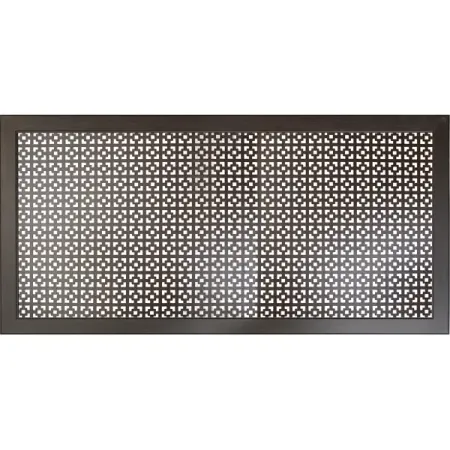 Экран радиатора для радиатора Дамаско 60x120 см МДФ цвет венге