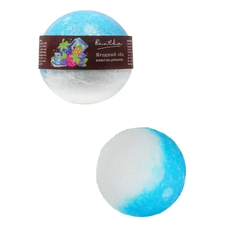Бомбочка для ванной Banika Ягодный лёд 120 гр