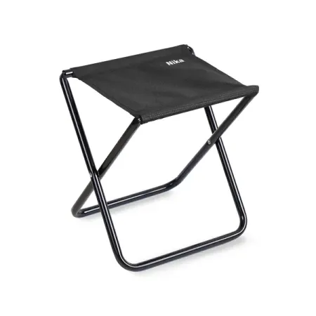 Табурет садовый складной Nika 35x46x4 см металл черный