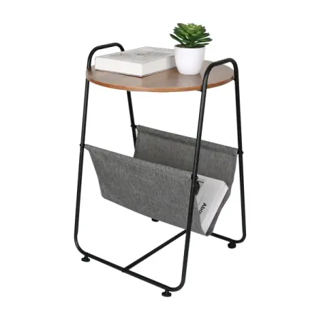 Журнальный столик Dream River 67x43x39 см коричнево-черный