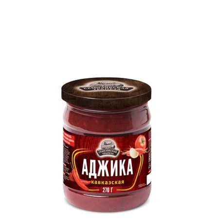 Аджика Семилукская трапеза кавказская жгучая 270 г
