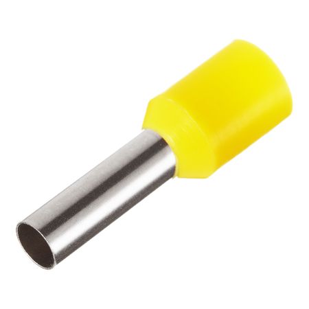 Наконечник штыревой втулочный изолированный EKF PROxima НШВИ 12 мм х 6 кв. мм (50 шт.) резиновые втулки для проводов id 3 22мм черные