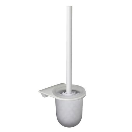 Ершик для унитаза WasserKraft Kammel подвесной стекло/металл белый (K-8327W)