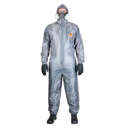 Комбинезон защитный Jeta Safety 52 рост 182 см серый для honda odyssey 2004 2005 2006 2007 2008 2009 2010 2011 2012 защитный   для подлокотника из   и микрофибры