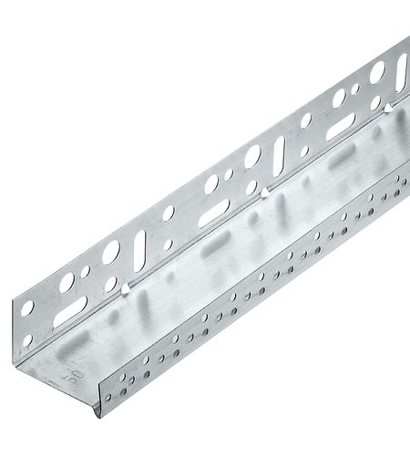 Профиль цокольный алюминиевый 50 мм 2,5 м 0,7 мм