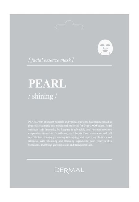Dermal Encyclopedia Pearl Facial Essence Mask
