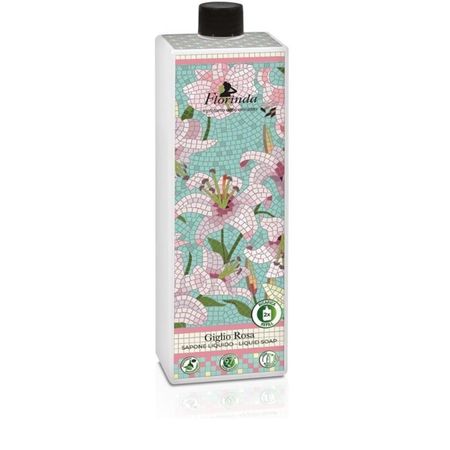 Мыло жидкое Florinda розовая лилия 1 л