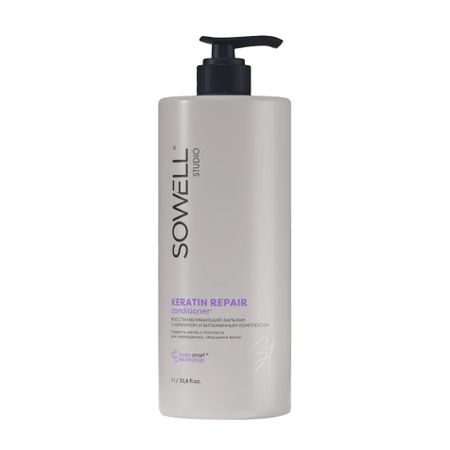Бальзам Sowel Keratin Repair для волос 1 л