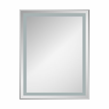 Зеркало с подсветкой прямоугольное 50х60 см Continent Mirandela (ЗЛП2410) зеркало defesto led 19w нейтральный свет glow 50х60 см