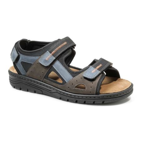 Мужские сандалии Solidus, Man Special, серый, синий