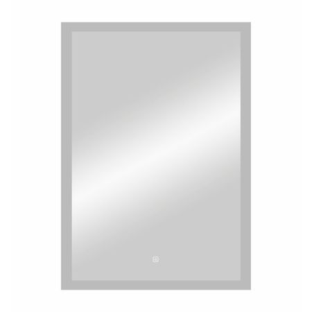 Зеркало с подсветкой прямоугольное 50х70 см с сенсорным включением Continent Lisboa (ЗЛП2424)