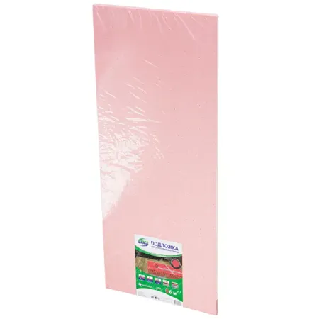 Подложка XPS для теплого пола 1.8 мм 6м² треугольная шлифовальная подложка noenname null 70 100 мм