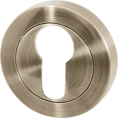 Накладка на цилиндр ETQ05 ø55 мм цвет бронза 2 шт.