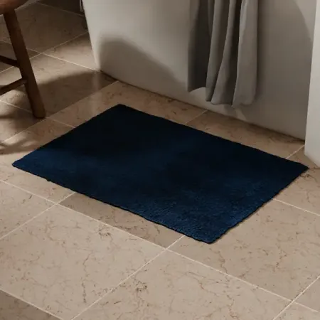 Коврик для ванной Lemer Camarg Grey 50x80 см цвет синий