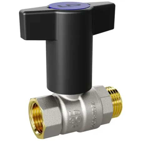 Кран шаровой прямой LD DN20 PN40 3/4