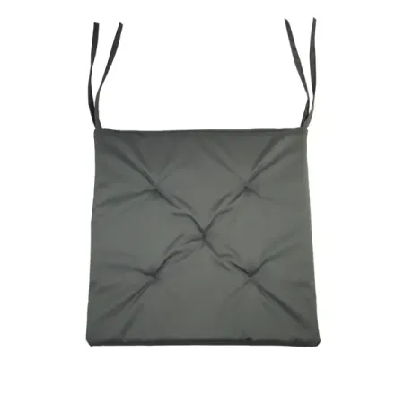 Подушка для стула Linen Way 40x40 см цвет стальной