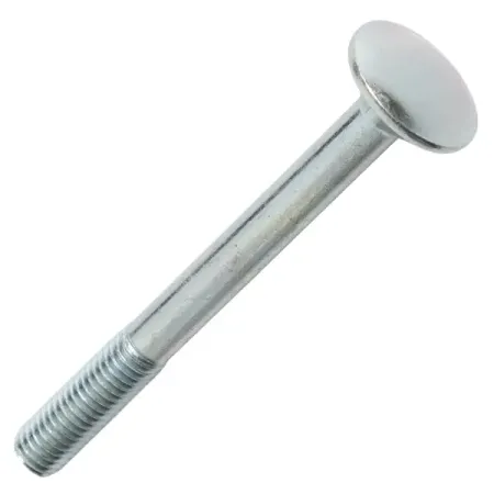 Болт DIN 603 8x80 мм оцинкованный