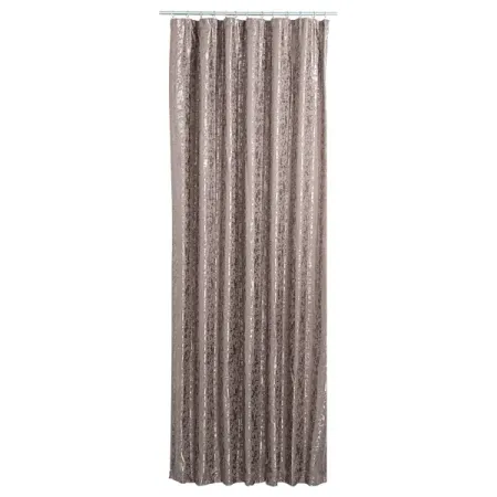 Штора на ленте со скрытыми петлями Денви 160x270 см цвет темно-бежевый кремовые шторы из полиэстера jessans для гостиной