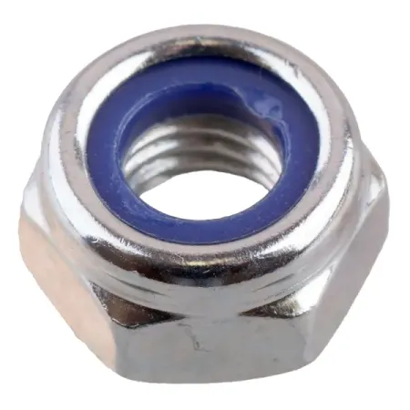 Гайка самоконтрящаяся М10 DIN 985 сталь оцинкованная на вес