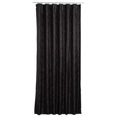 Штора на ленте со скрытыми петлями Денви 160x270 см цвет темно-коричневый кремовые шторы из полиэстера jessans для гостиной