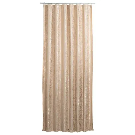 Штора на ленте со скрытыми петлями Денви 160x270 см цвет бежевый кремовые шторы из полиэстера jessans для гостиной