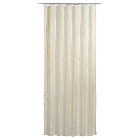 Штора на ленте со скрытыми петлями Денви 160x270 см цвет экрю кремовые шторы из полиэстера jessans для гостиной